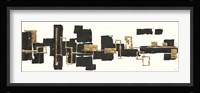 Gilded Boxes III Framed Print