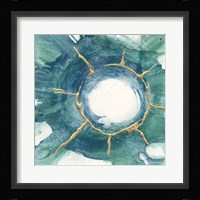 Dharma Wheel I Framed Print