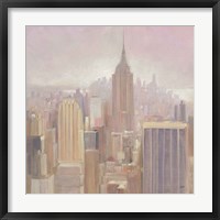 Manhattan in the Mist v2 Fine Art Print