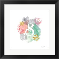 Abstract Monogram S Fine Art Print