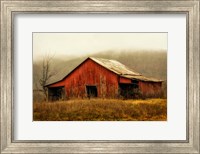 Skylight Barn in the Fog Fine Art Print