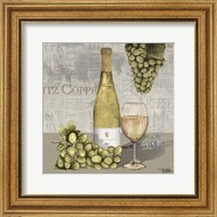 Uncork Wine and Grapes II Fine Art Print