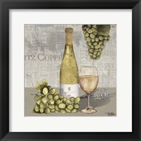 Uncork Wine and Grapes II Fine Art Print
