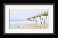 Beach Pier View Fine Art Print