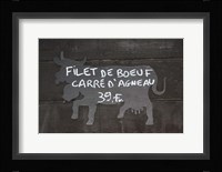 Filet De Boeuf Fine Art Print