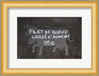 Filet De Boeuf Fine Art Print