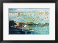 Serenity At The Sea Fine Art Print