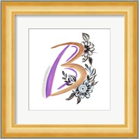 Monogram B Fine Art Print