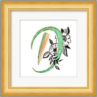 Monogram D Fine Art Print