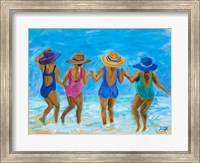 Ladies on the Beach I Fine Art Print