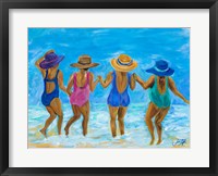 Ladies on the Beach I Fine Art Print