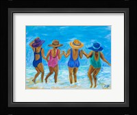 Ladies on the Beach I Fine Art Print