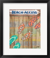 Woody Beach Access Fine Art Print