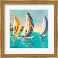 Sunset Sails I Fine Art Print