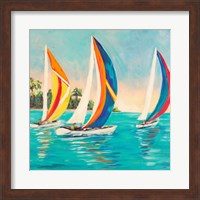 Sunset Sails I Fine Art Print