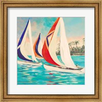 Sunset Sails II Fine Art Print