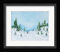 Winter Fun I Framed Print