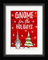 Gnome for the Holidays Fine Art Print