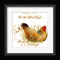 Three French Hens Fine Art Print