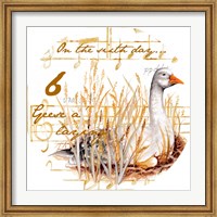 Six Geese a-Laying Fine Art Print