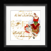 Nine Ladies Dancing Fine Art Print