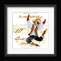 Ten Lords a-Leaping Fine Art Print