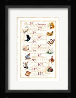 12 Days of Christmas  (vertical) Fine Art Print