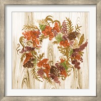 Metallic Wreath Fine Art Print
