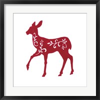 Holiday Deer I Fine Art Print