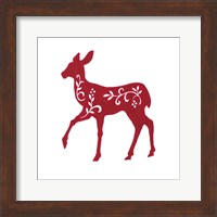 Holiday Deer I Fine Art Print