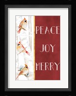 Peace Joy Merry Fine Art Print