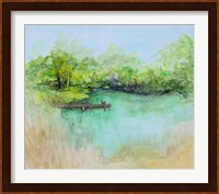 Watercolor River Fine Art Print