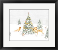 Woodland Christmas I Fine Art Print