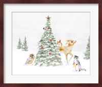 Woodland Christmas II Fine Art Print