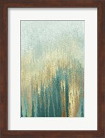 Teal Golden Woods Fine Art Print
