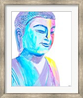 More Vibrant Buddha Fine Art Print
