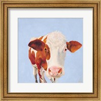 Cow Self Portrait Fine Art Print