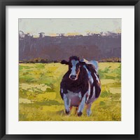 Fat Cow in the Field Fine Art Print