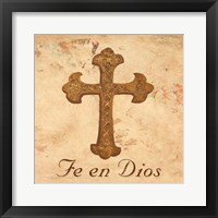 Fe en Dios I Framed Print