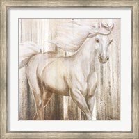 Horse on Grass Abstract Fine Art Print