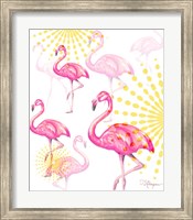 A Vision of Flamingos Fine Art Print