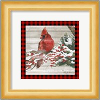 Winter Red Bird III Fine Art Print