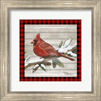 Winter Red Bird IV Fine Art Print