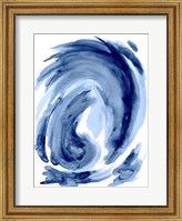 Blue Swirl I Fine Art Print
