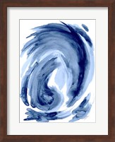 Blue Swirl I Fine Art Print