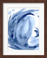Blue Swirl II Fine Art Print