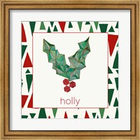 Geometric Christmas I Fine Art Print