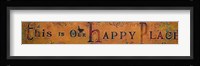 This is our Happy Place Fine Art Print