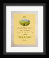 Wine Label I Fine Art Print