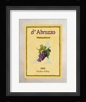 Wine Label III Fine Art Print